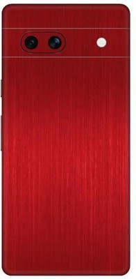Vcare GadGets Pixel 7 A 5G With Logo Mobile Skin(Red)