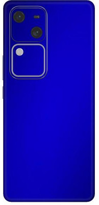 Vcare GadGets Metallic Blue Shining V30 5G Mobile Skin(Metallic Blue Shining)