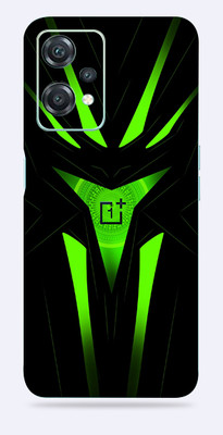 WeCre8 Skin's Oneplus Nord Ce2 Lite 5G Mobile Skin(Black Green Abstract Multicolor Mobile Skin)