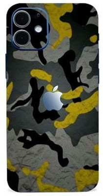 TJ CREATION Apple iPhone 12 Mini Mobile Skin(Superr MIX Orange Skin With HiighQuality Matte Finish...s1)