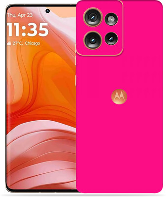 OggyBaba Moto Edge 50 Mobile Skin(Pink Matte)