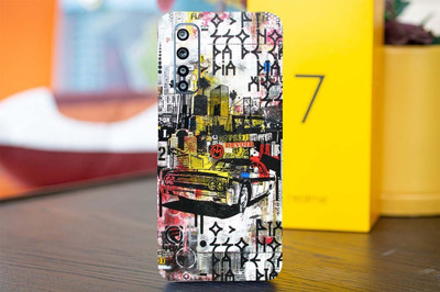 AsSkin Realme 7 Mobile Skin(Spot Car Skin With High Gloss Matte Finish)