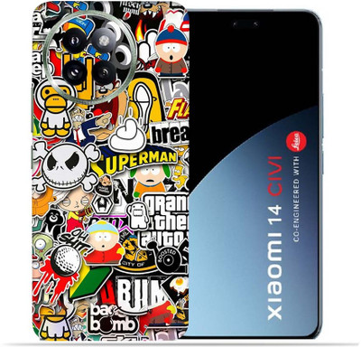 OggyBaba Xiaomi 14 Civi Mobile Skin(Strip Lines)