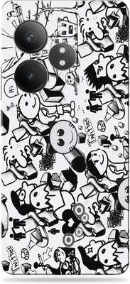 SkinoMania Realme GT 6T Mobile Skin(doodle-Art)
