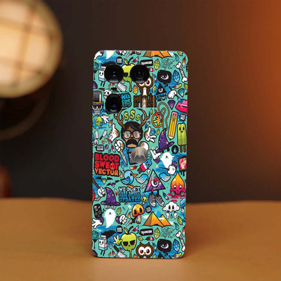 BugguSkin Motorola Edge 50 Ultra 5G Mobile Skin(Ulltra Super Dang Dang Skin With High Matte Finish., Mobile Skin (Back+Side+Camera))