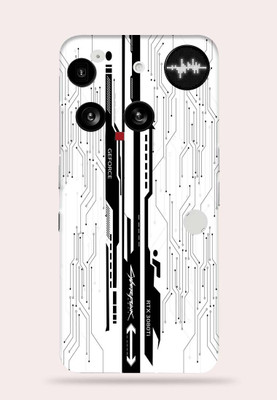 OggyBaba Nothing Phone 3 5g Mobile Skin(White CyberPunk)