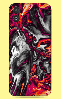 SkinoMania Samsung Galaxy F14 5G Mobile Skin(Multicolor Colorful-Lava)