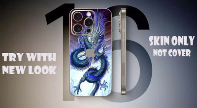 TJ CREATION Apple iPhone 16 Pro Mobile Skin(sky blue)