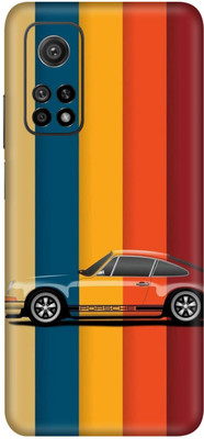 wrap craft MI 10T 5G Premium Vinyl Mobile Skin(Multicolor)