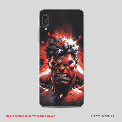 VYBE The Smart Choice Redmi Note 7S Super Hero Mobile Skin(Multy colorD/21)