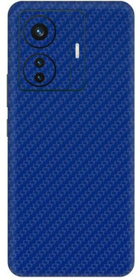 Vcare GadGets T1 Pro 5G Fiber Carbon Blue Back Side Premium Mobile Skin(Fiber Carbon Blue)