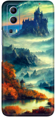 AMTHA AMTHA Vivo V21e 5G Premium Vinyl Mobile Skin(Multicolor)