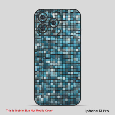VYBE The Smart Choice iPhone 13 Pro Pattern Mobile Skin(Moonstone Blue 7)