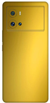 Vcare GadGets Metallic Gold Shining vivo i QOO 9 Pro 5G Mobile Skin(Metallic Gold Shining)