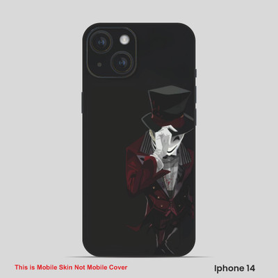 VYBE The Smart Choice iPhone 14 Horror Mobile Skin(Crater Brown 6)