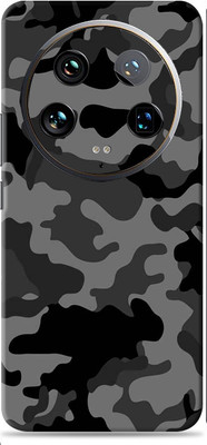 SkinoMania Xiaomi 14 Ultra Premium Vinyl Mobile Skin (Multicolor) Mobile Skin(Military Camo)