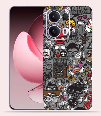 OggyBaba OggyBaba Oppo Reno 13 pro Mobile Skin(Zombie-Graffiti)