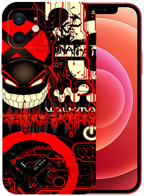 TJ CREATION Apple Iphone 11 Mobile Skin(Ultra Super Red Graffiti Skin With High Matte Finish.)