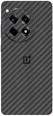 Vcare GadGets Fiber Carbon Gun Metal OnePlus 12 R 5G With Logo Mobile Skin(Fiber Carbon Gun Metal)