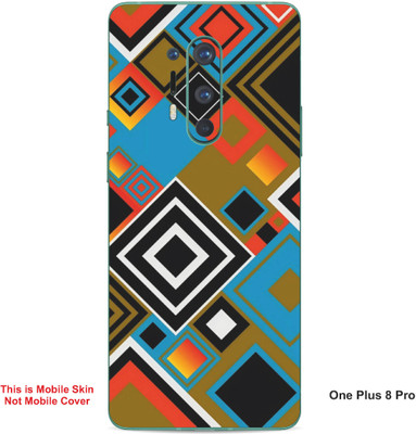 VYBE The Smart Choice One Plus 8 Pro Pattern Embossed Mobile Skin(Twilight A3)