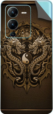 BUGGU VIVO V25 PRO 5G Mobile Skin(Ultra Super Ethnic Door Skin With High Matte Finish.)