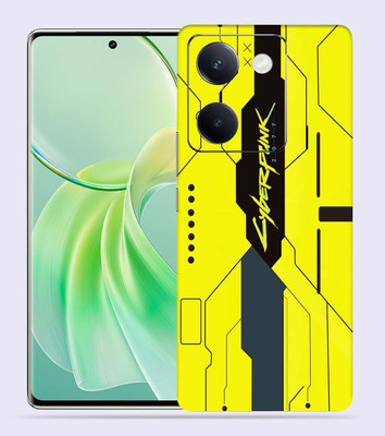 OggyBaba Vivo Y200 Pro 5G, Premium Skins Mobile Skin(Cyberpunkh Yellow)