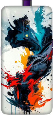 TECHMOZ Realme X Mobile Skin(Multicolor)