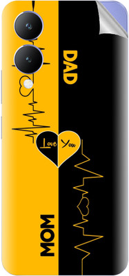 tiddler Vivo Y17s Mobile Skin(Black&Yellow)
