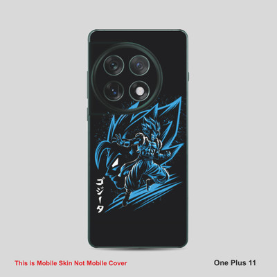 VYBE The Smart Choice One Plus 11Goku Mobile Skin Mobile Skin(Dark Blue B20)