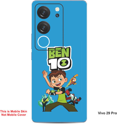 VYBE The Smart Choice Vivo 29 Pro Ben 10 Embossed Mobile Skin(Curious Blue B2)