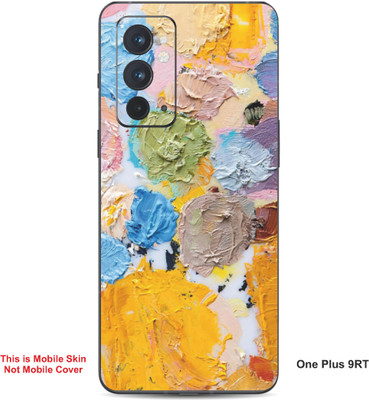 VYBE The Smart Choice One Plus 9RT Art Embossed Mobile Skin(Soapstone A7)