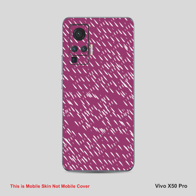 VYBE The Smart Choice Vivo X50 Pro Pattern Mobile Skin Mobile Skin(Multi ColourCI30)
