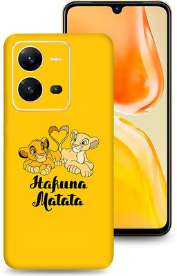 SkinoMania Vivo V25-5G Mobile Skin(Multicolor Hakuna Matata)