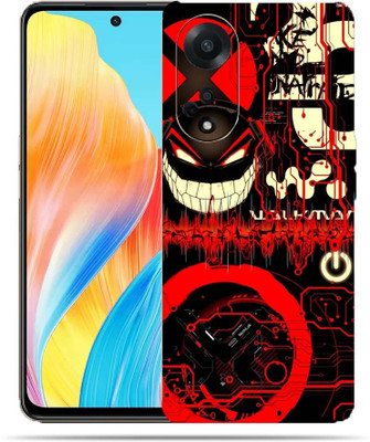 TJ CREATION OPPO F23 5G Mobile Skin(Ultra Super Red Graffiti Skin With High Matte Finish.)