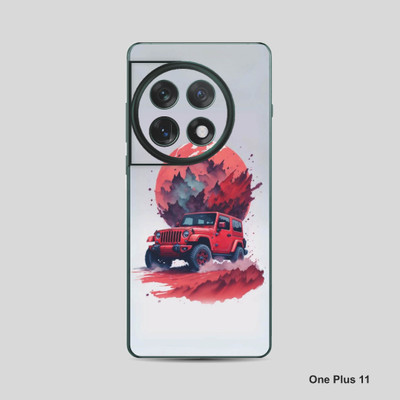 VYBE The Smart Choice One Plus 11 Art Mobile Skin Mobile Skin(Silver Grey 17)