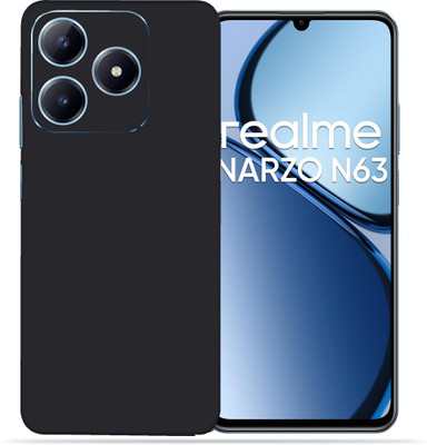 OggyBaba OggyBaba Realme Narzo N63 Mobile Skin(Matte Black)