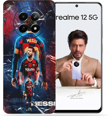 OggyBaba Realme 12 5g Mobile Skin(Messi Poster Art)