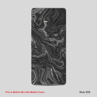 VYBE The Smart Choice Vivo V23 Pattern Mobile Skin Mobile Skin(Multi ColourCF14)