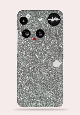 OggyBaba Nothing Phone 3 5g Mobile Skin(Grey Glitter)