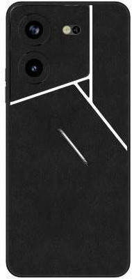 Vcare GadGets Pova 5 Pro (5G) Mobile Skin(Black)