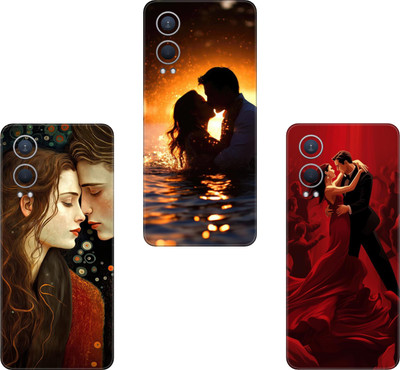 AMTHA AMTHA ONEPLUS 9 PRO(PACK OF 3)Camera&Back Protector Premium Vinyl Mobile Skin(Multicolor)