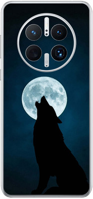 FCS Huawei Mate 50 Pro Printed Back skin Mobile Skin(Wolf)