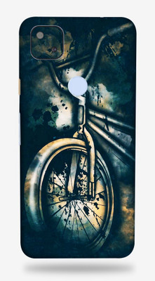 BUGGU Google Pixel 4a Mobile Skin(Ultra Super Cycle Skin With High Matte Finish., Mobile Skin (Back+Side+Camera))