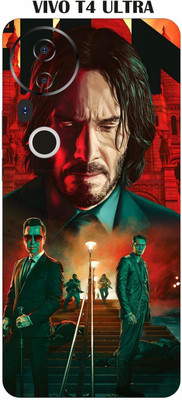 wrap craft VIVO T4 ULTRA Premium Vinyl BACK 55 Mobile Skin(Multicolor)