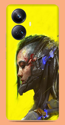 SkinoMania Realme 10 pro + 5g Mobile Skin(Multicolor Cyberpunk Girl)