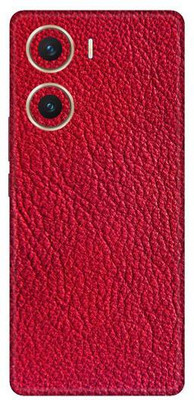 Vcare GadGets V29e 5G Mobile Skin(Leather Red)