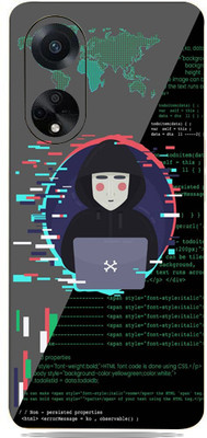 SkinoMania OPPO F23 5G Mobile Skin(-Anonymous Hacker Multicolor Mobile Skin)