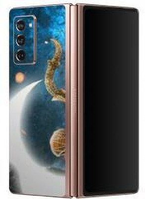 Mudshi Samsung-Galaxy Z Fold 2 (5G) Mobile Skin(Multiolor)