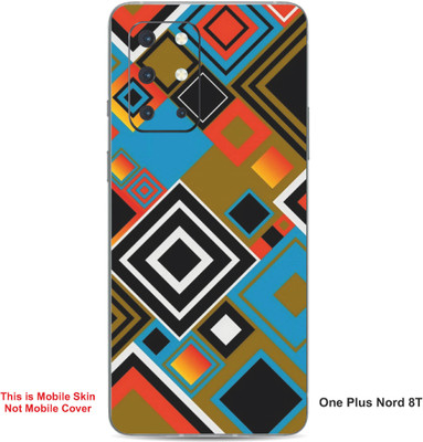 VYBE The Smart Choice One Plus Nord 8T Pattern Embossed Mobile Skin(Sandy Taupe A16)