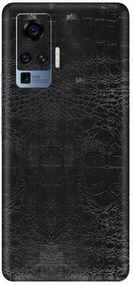 Vcare GadGets Vivo X50 Pro Mobile Skin(Snk Pattern Leather)